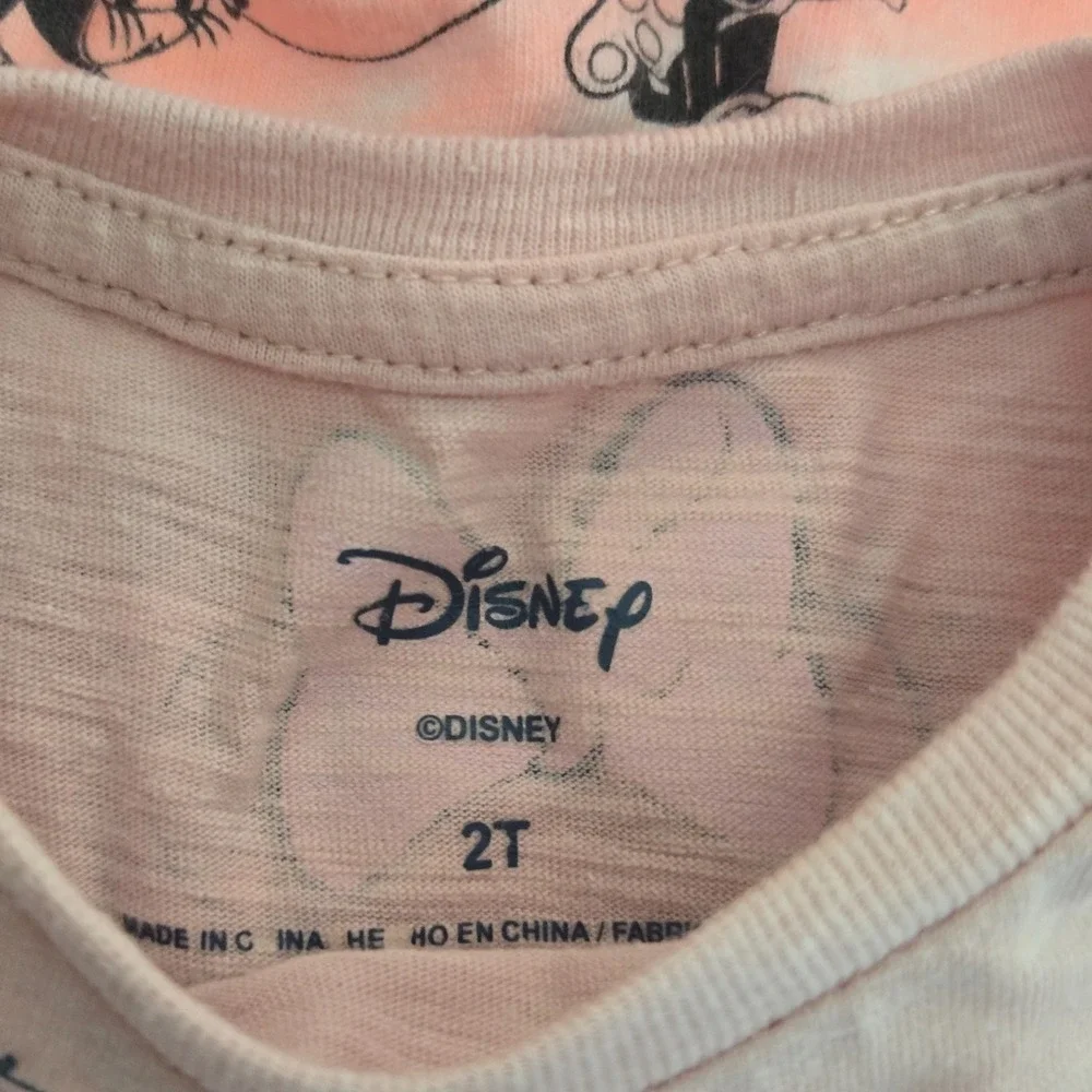 Disney and H&M Pink Minnie Mouse T-Shirt, Shorts and Matching Sets Size 2T/24mos